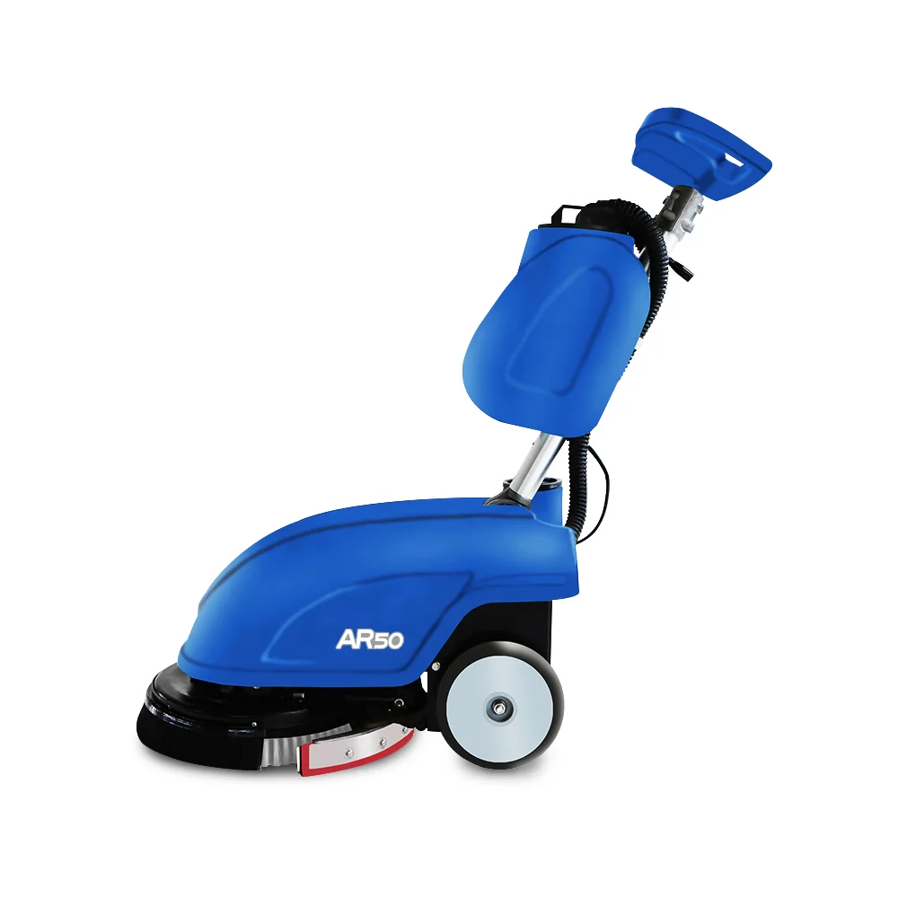 upgrade function self propelled portable mini compact automatic hand drier floor washing cleaning machine scrubber