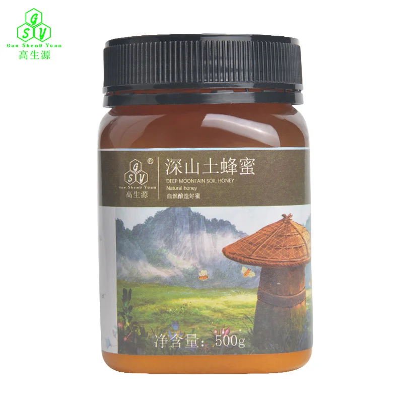 
100% natural honey soil honey gift deep mountain breeding from nature 1000 grams 