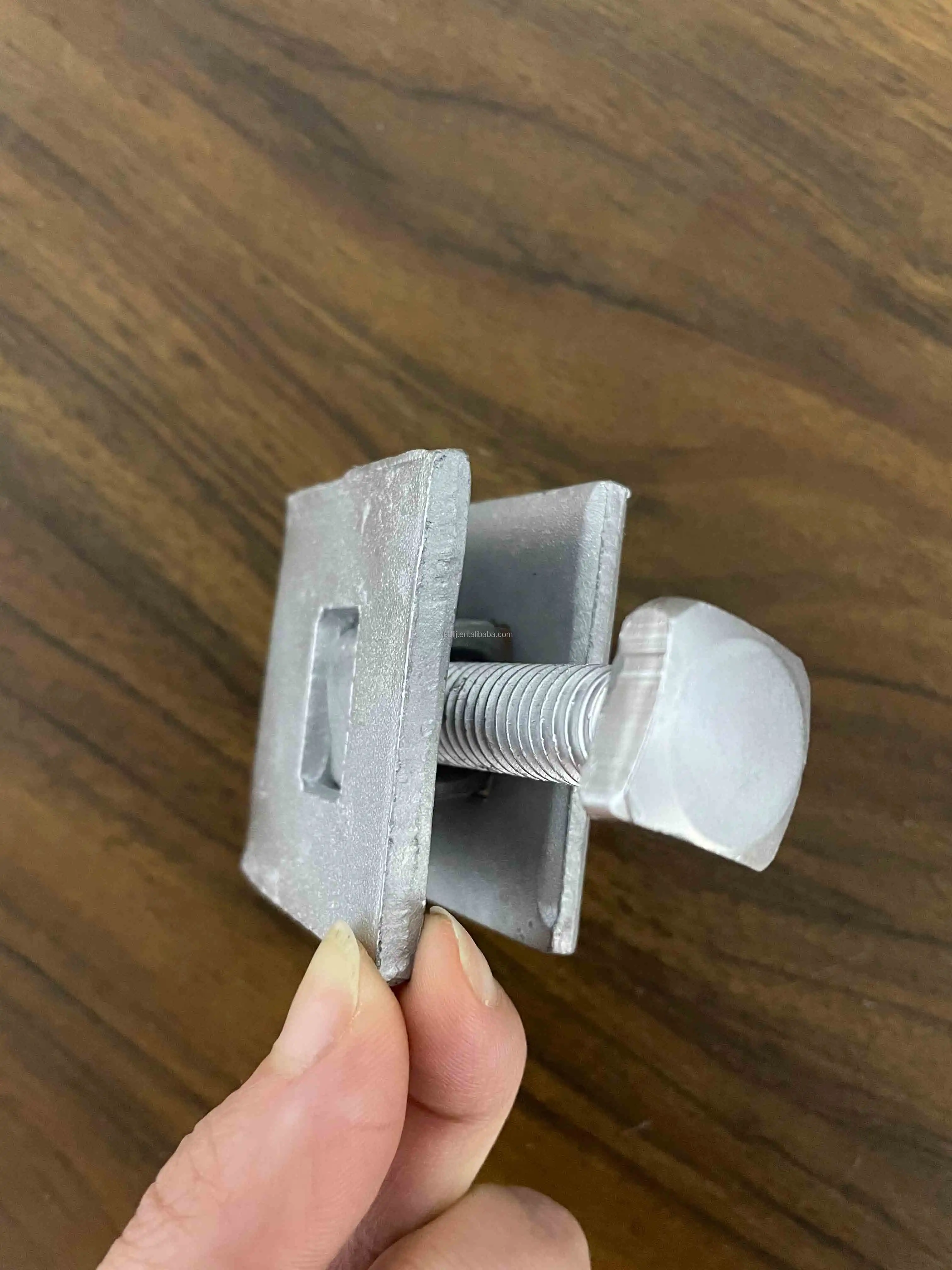 Wholesale Hot Dip Galvanized Power Fitting Pole Line Hardware Ground Strand Clamps