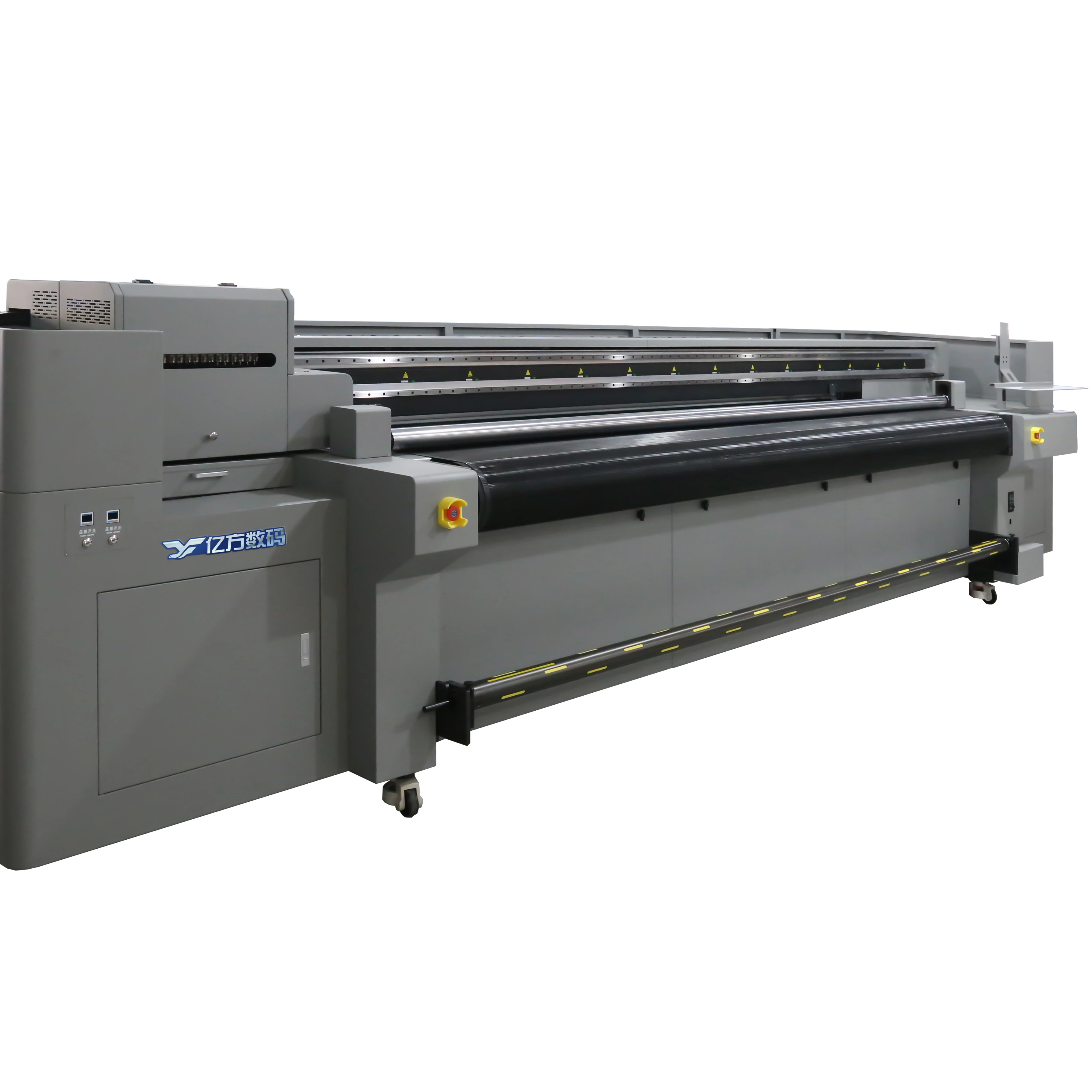 FORTUNE 3.2m UV hybrid printer for soft film and backlit uv printing banner light box leather