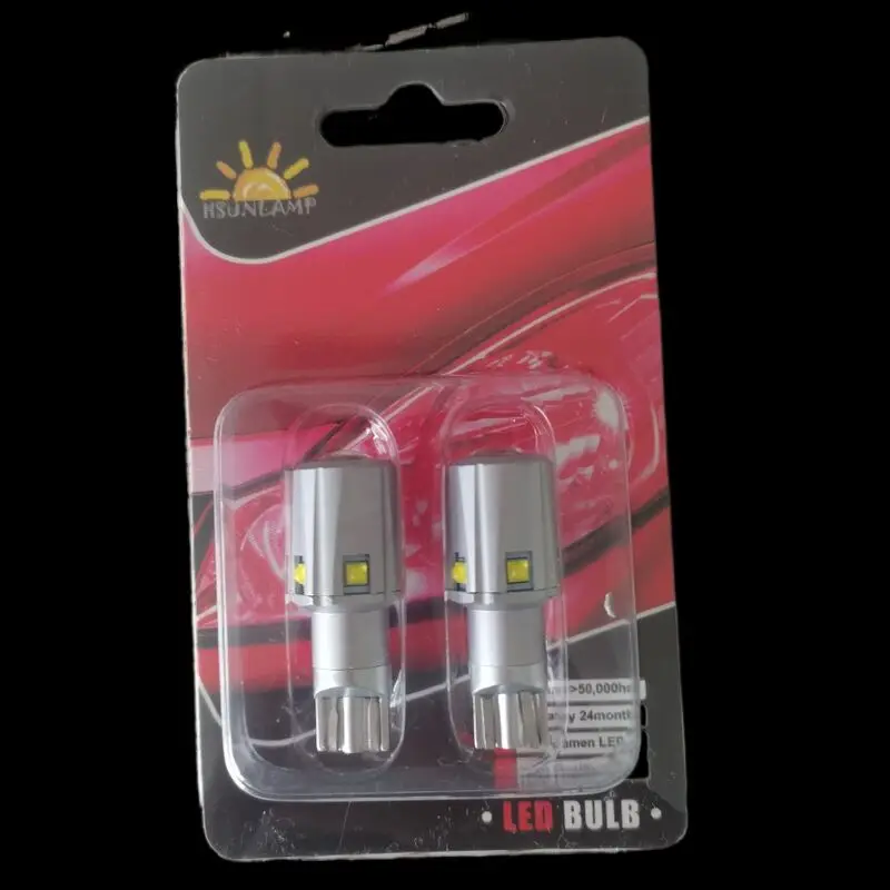 
HSUNLAMP Led lamp T15 w16w car led T15 30W 600lm LED Light Source backup reverse Lamp Bulb T15 led bulb fog light 