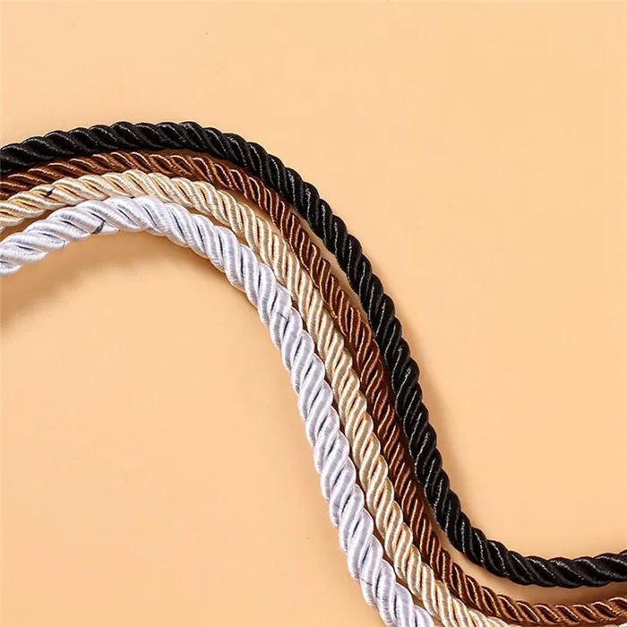 Gift Box Rope Handle, Twisted Rope For Paper Shopping Bag