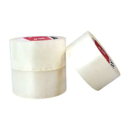 Малайзия высокое качество оптовая продажа биаксиально ориентированной пластиковой ленты 48 мм X 100 ярдов Концевая заделочная муфта лента чувствительная к давлению клей герметик с упаковочными лентами