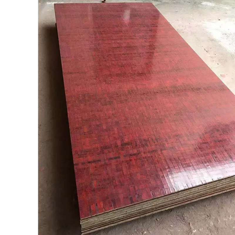 18mm faced film bamboo plywood 1220*2440 mm film faced for concrete formwork