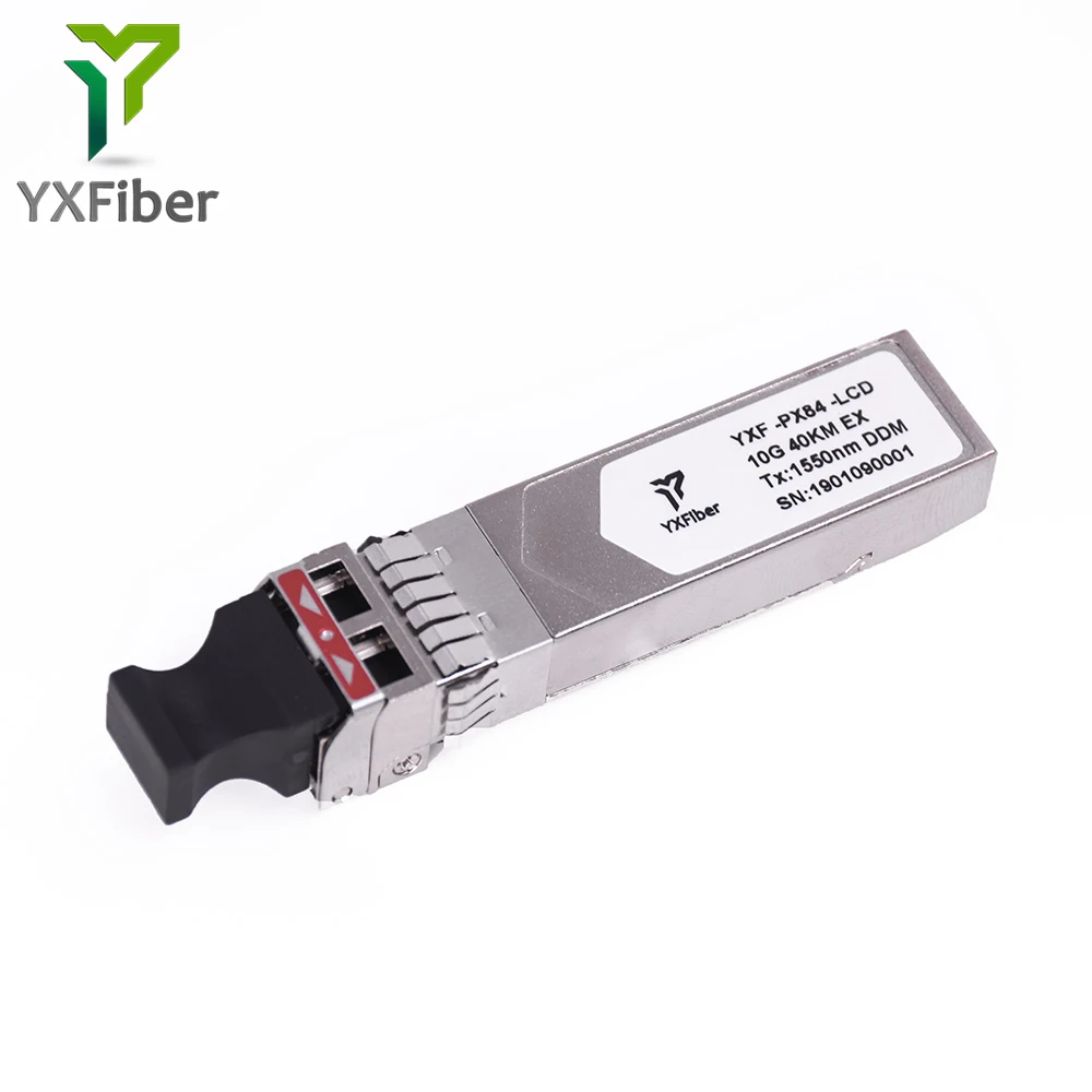 YXFiber Трансивер SFP + 10 г 40 км 1550nm дуплекс Multimodo мини Gbic