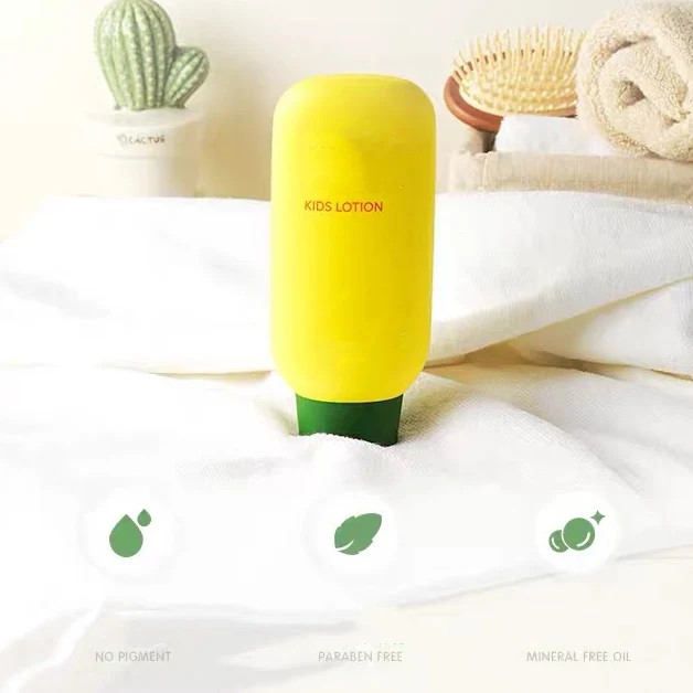 Private Label Moisturizing and Smoothing  Body Lotion for Baby Skin Care