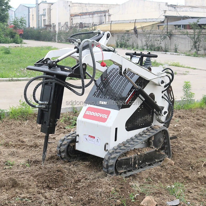 Maximum Reach Skid Steer Loader with Track for High Work Needs