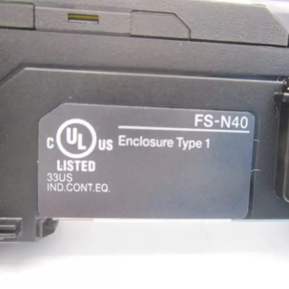 New Original Keyence Fs-N40 Fiber Optic Sensor Automation Industry Fast Shipping_Nsmp