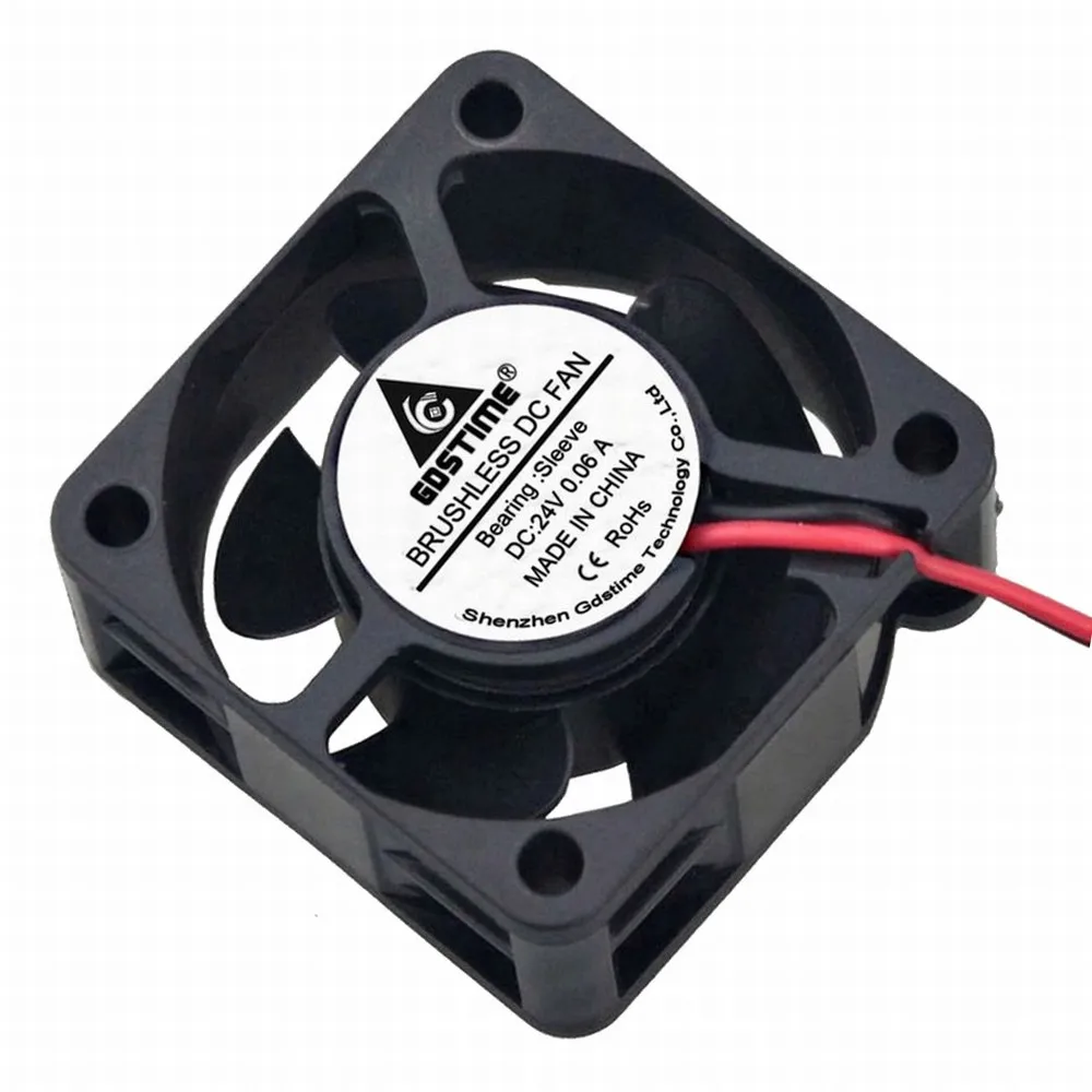Gdstime GDA4020 24v Sleeve bearing 40mm 40x40x20mm dc air Cooling Fan axial exhaust mini fan