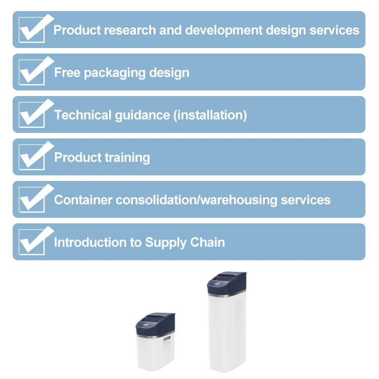 Under Sink Installation Home Appliance Automatic Purifier Treatment Water Softener System