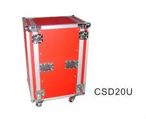 Aluminum portable Lighting amp rack plywood music instrument case for equipment