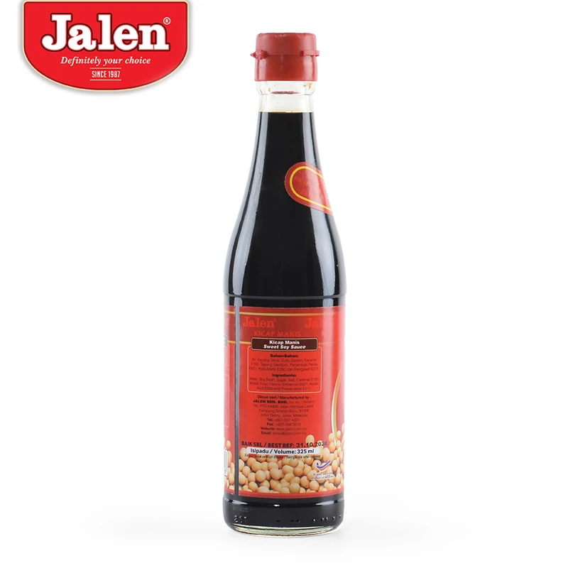 Премиум класс приправа Сладкий соевый соус 325 мл лучше всего подходит для приготовления маринованная погружения органический поставщики