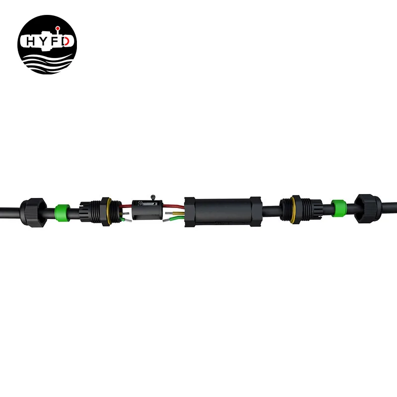 PG13 IP68 Waterproof Led Connector Waterproof Industrial Male Female Connector 2P 3P 4P IP68 Waterproof Connector