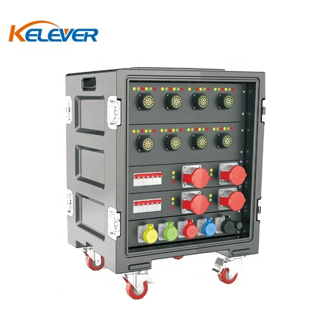 48 channels 12U socapex audio power distro rack