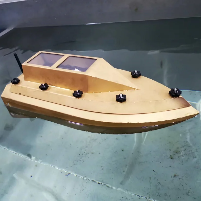 RC Fishing Bait Boat Trawler 500m Remote Control stainless steel material