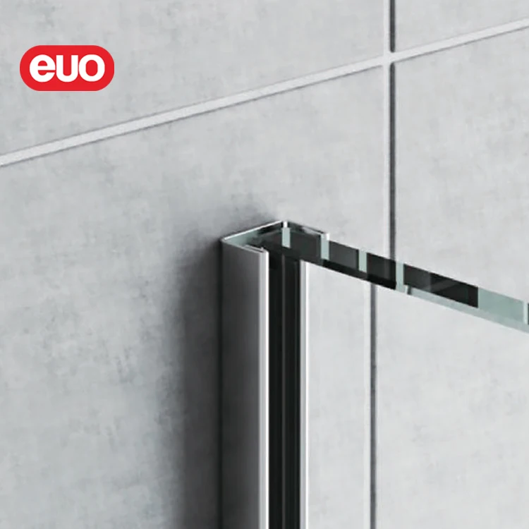 euo Manufacturer metal u channel stainless profile for bathroom shower glass doors