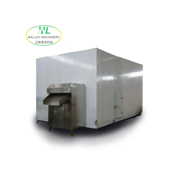 High Rate of Rebuy IQF (Individual Quick Freezer) blast / fast fluidized / spiral /  tunnel freezing machine for vegetable fruit