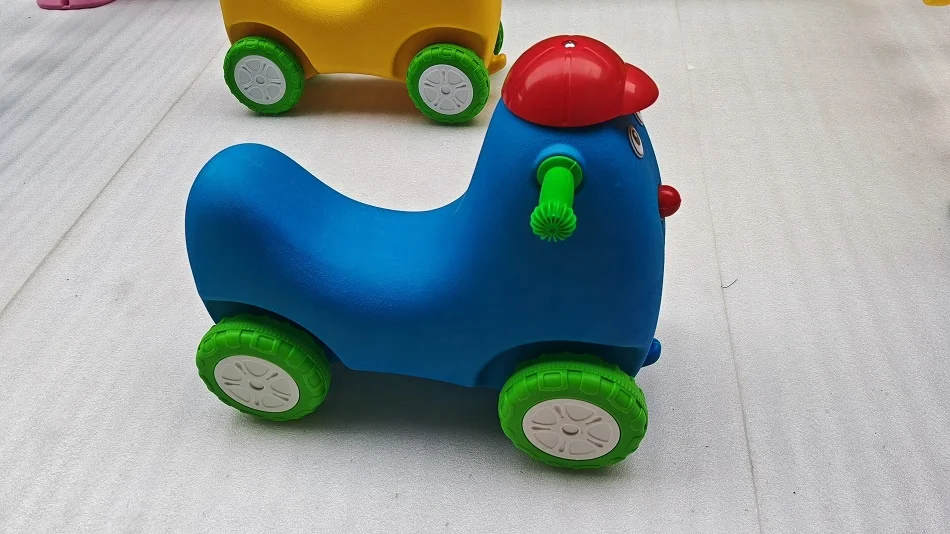 Unpowered ride on car toys plastic car 4 wheels push baby walker cart for kids home&kindergarten indoor outdoor with many models