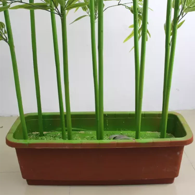 Outdoor Decorative Tall Plastic Faux Bamboo Plants for Sale