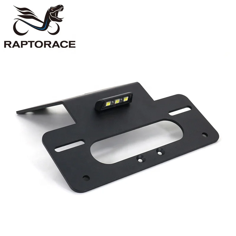Raptorace fit for HONDA MONKEY 125 Maftermarket aluminum number license plate holder fender eliminator tail tidy