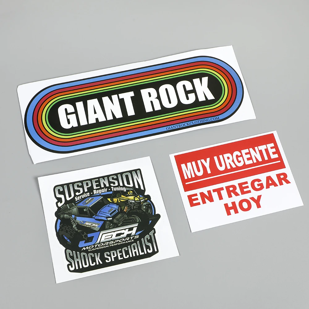 free shipping waterproof aesthetic attractive design custom stickers