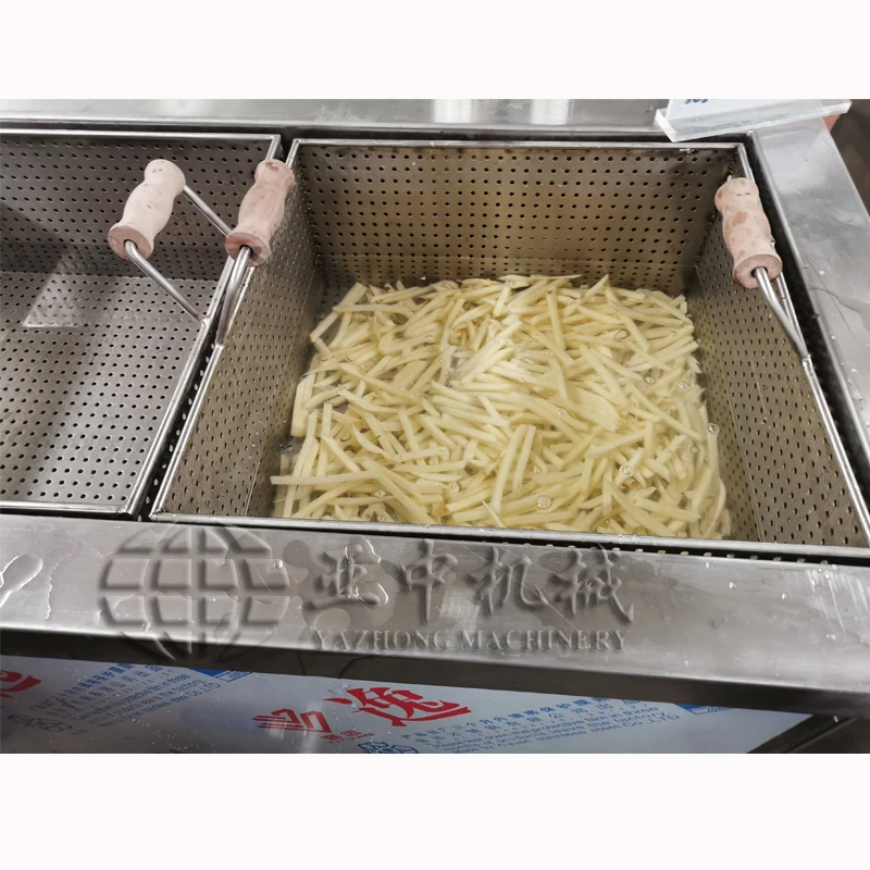 Yazhong Other Snack Machines Potato Chips Frozen French Fries Production Line