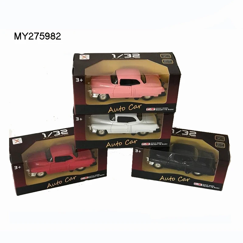 customized classic car 1:32 scale  die cast metal model car 4 colors alloy vintage car