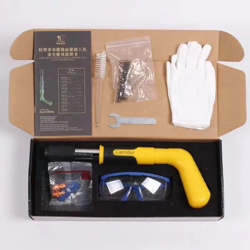  High Quality Direct Fastening Tool Steel Self Cleaning Low Noise Actuated Nailer Tools Strong Concrete Nail
