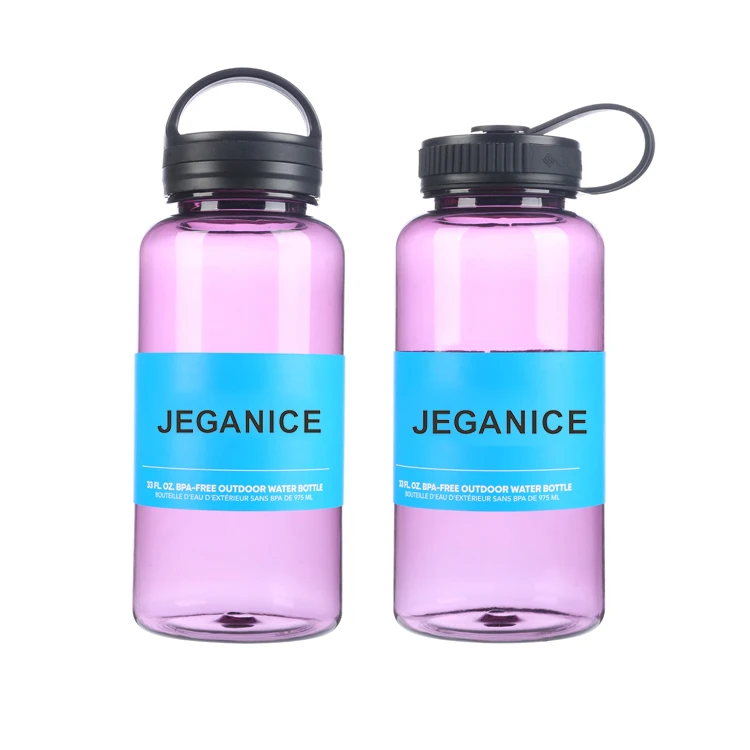 Eco-Friendly high quality 1000ml  BPA free tritan water drinking Wide Mouth water  bottle