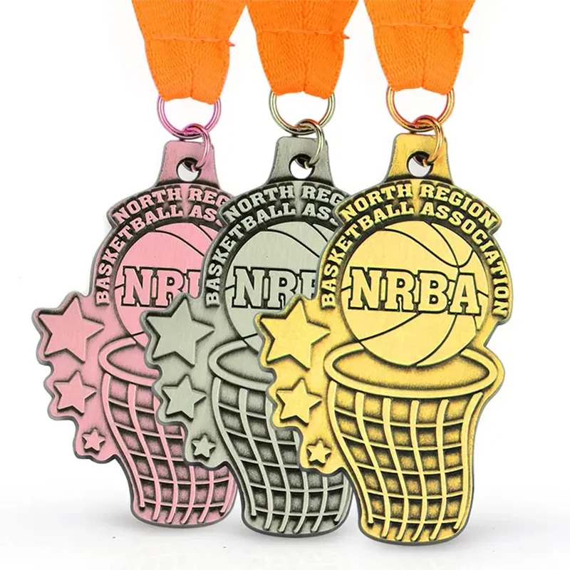 No Minimum Medals Manufacture Metal Soccer Football Basketball Volleyball Gymnastics Dance Sport Race Finisher Medals Custom