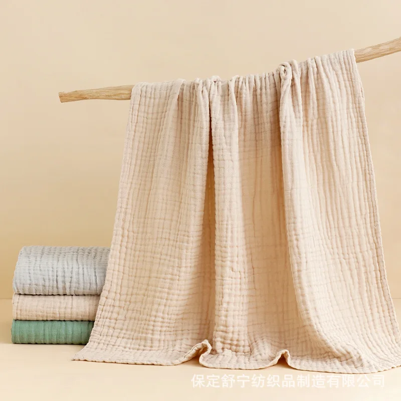 Factory offer Hot Sale 4 Layer 6 Layer Couch Blankets Breathable 100% Cotton Gauze Bed Muslin Blankets