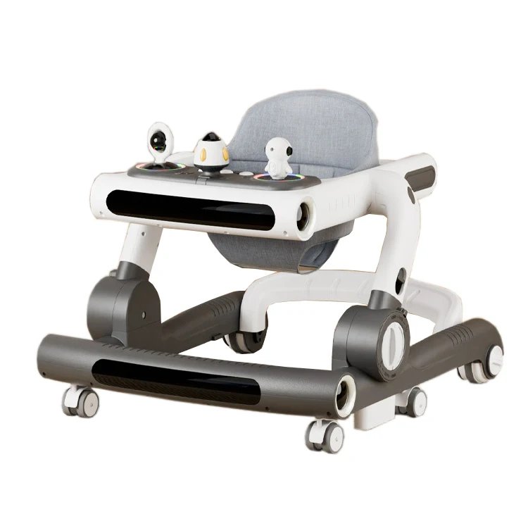 The walker anti-O-leg baby multi-functional anti-rollover baby can sit and push to learn to drive