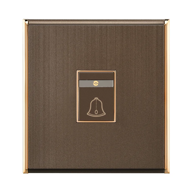 The factory produces PC material 2 sets 1-way wall switches for hotels and horizontal living rooms