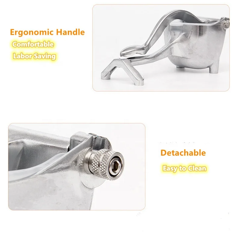 Manual fruit juice press squeezer reamer household kid baby fresh juice maker labor saving juicer walnut peeler