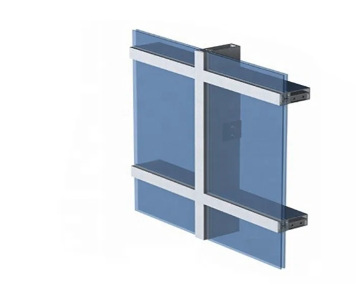Thermal break frame curtain wall curtain pulley system produced by professional factory