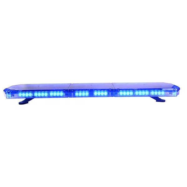 60 inch amber led emergency light bar Discount Low Profile Warning light bar with siren speaker