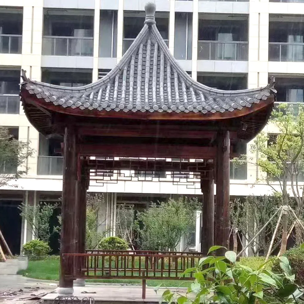 Old Type Chinese Style Ancient Roofing Tiles for House Roof Decoration