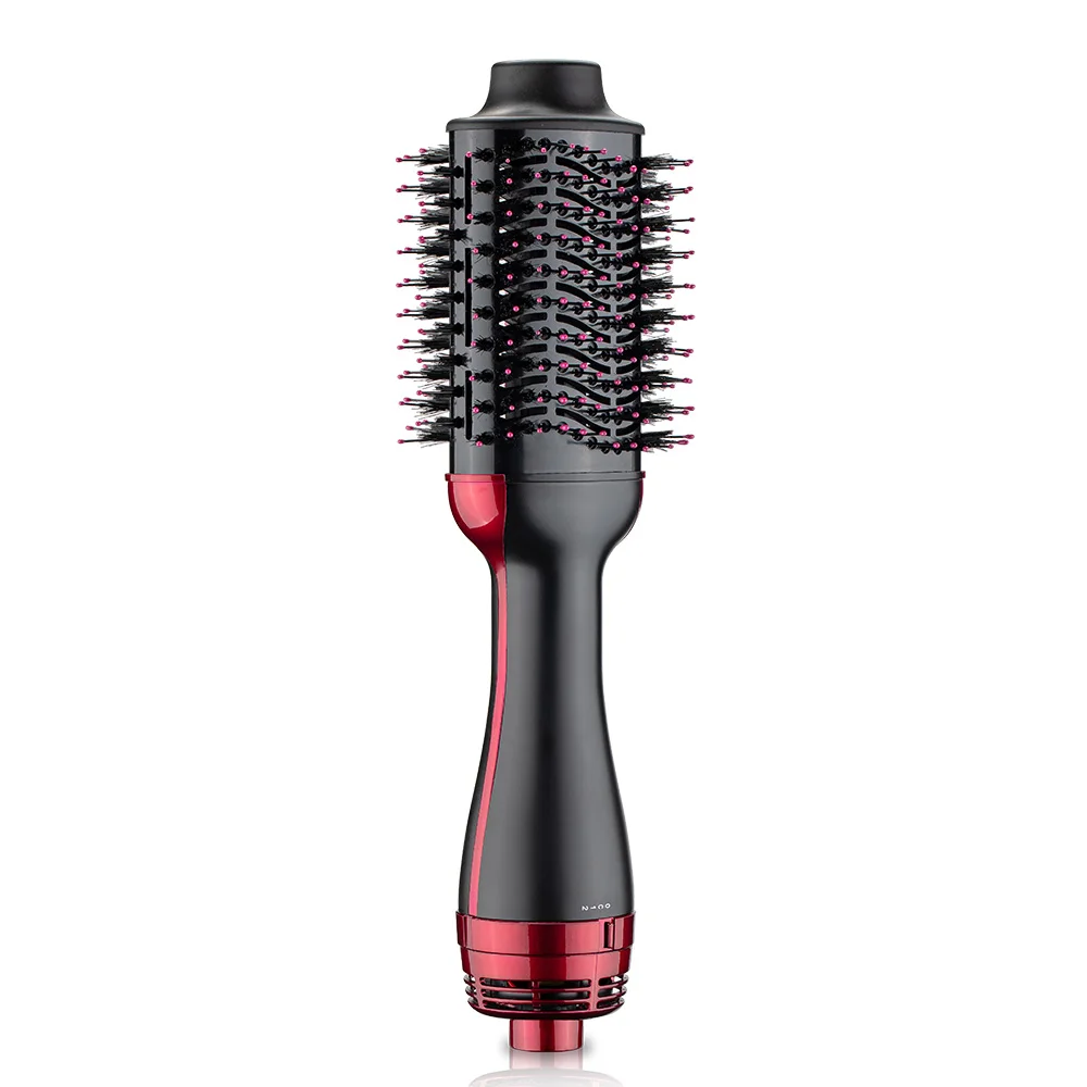 Manufacturer supply amazon Round Rotating Volumizer Styler 1200w hot Air One Step hair brush blow