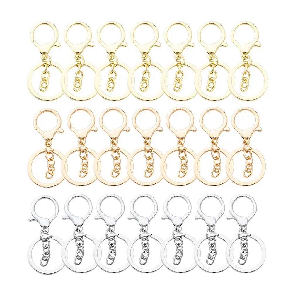 Zinc Alloy Lobster Buckle Key Hook Chain Pendant Bag Metal Accessories personalized key chain key buckle custom metal keychain