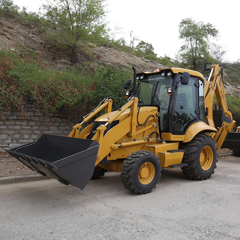 Free Shipping EPA High Quality Backhoe Loader Famous Design Backhoe Excavator Loader Back Hoe Loader For Sale