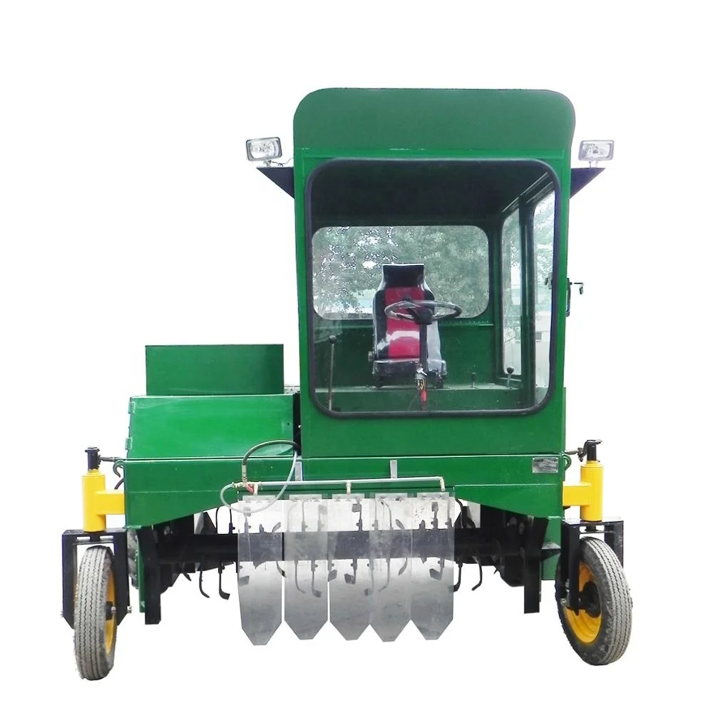 Industrial used compost turner machine / compost waste turner factory supplying low price