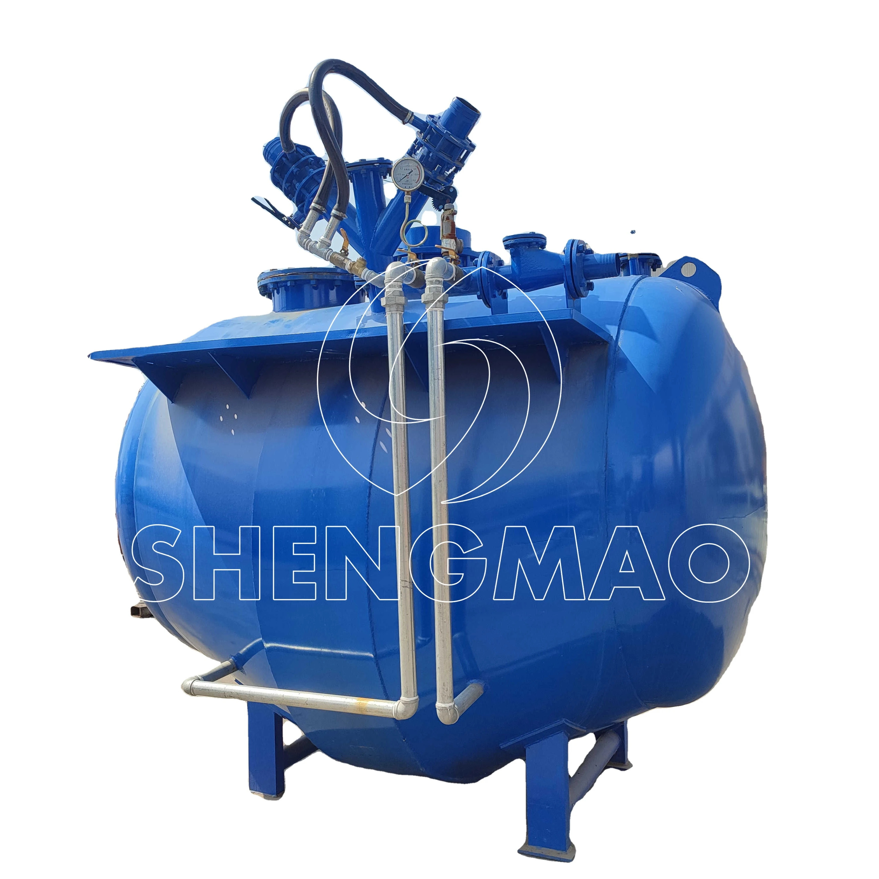 Hot Sale Bag Cement Breaker With Screw Conveyor And Cement Feeder 5T Cement Tank