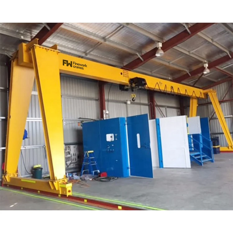 Factory hot sale electric motor gantry crane 2t 15 ton gantry crane single beam gantry crane price