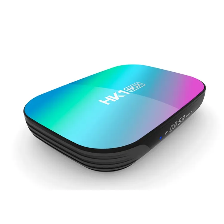  Android 9 0 TV Box HK1 коробка 4 Гб оперативной памяти 32 ГБ ROM S905X3 64-разрядный четырехъядерный 2 4G/5G двухдиапазонный Wi-Fi Smart BOX 3D HD 8K 4K