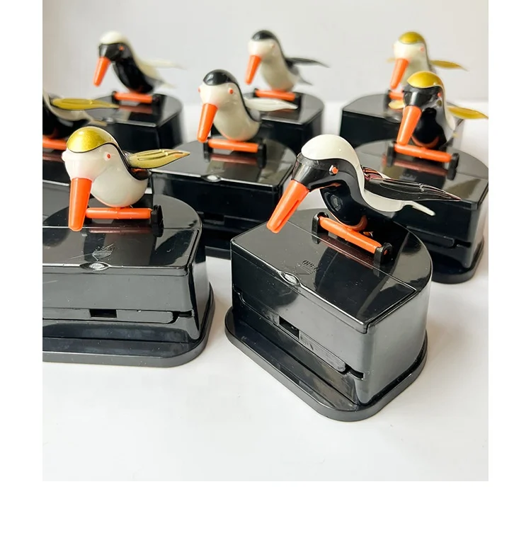 New Design Creative Colorful Bird Toothpick Holder 3d bird shape pop-up dispenser tooth brush pick toothpicks holder