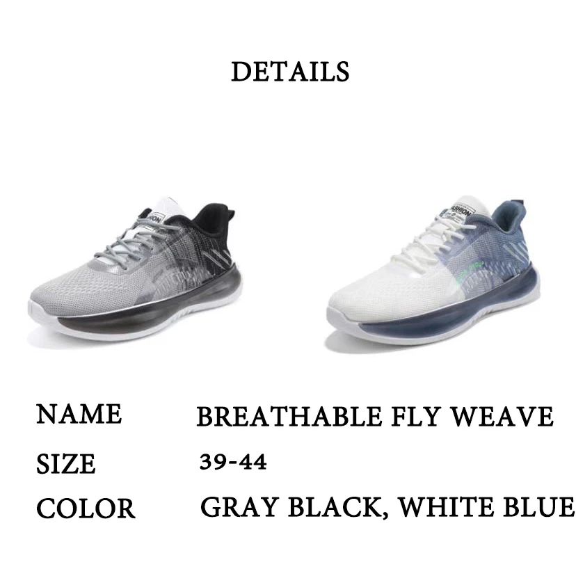 2023 Latest Design Men Summer Running Sports Shoes Pu Breathable Fashion Sneakers For Male cheaper