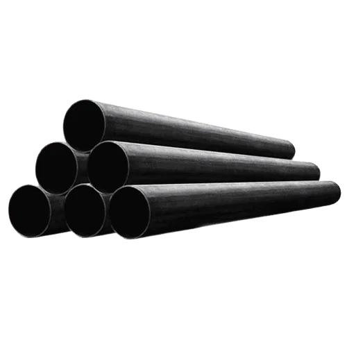 Ms Steel ERW carbon ASTM A53 black iron pipe welded sch40 steel pipe