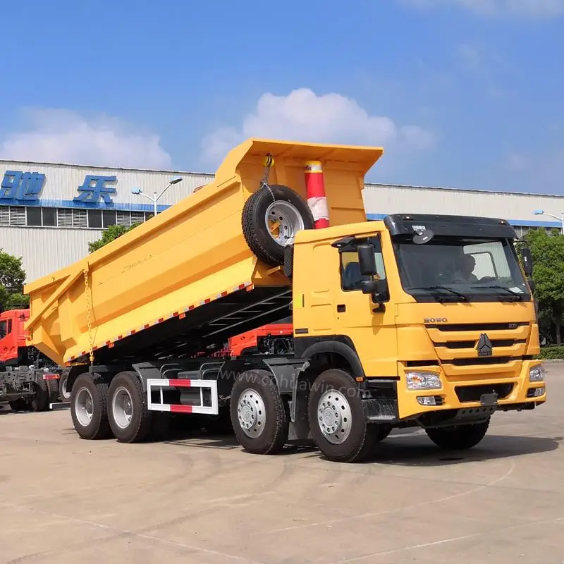 Лучшие торговые продукты howo 8X4 u-образный самосвал с подъемной задней дверью самосвал