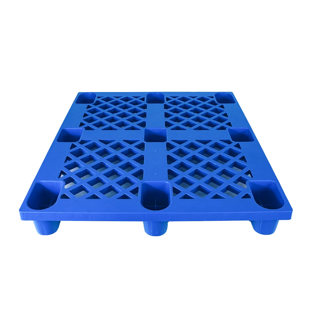 Hot Sale HDPE Material Mesh Grid Nine Feet Nestable Euro Single Side Face Plastic Pallet