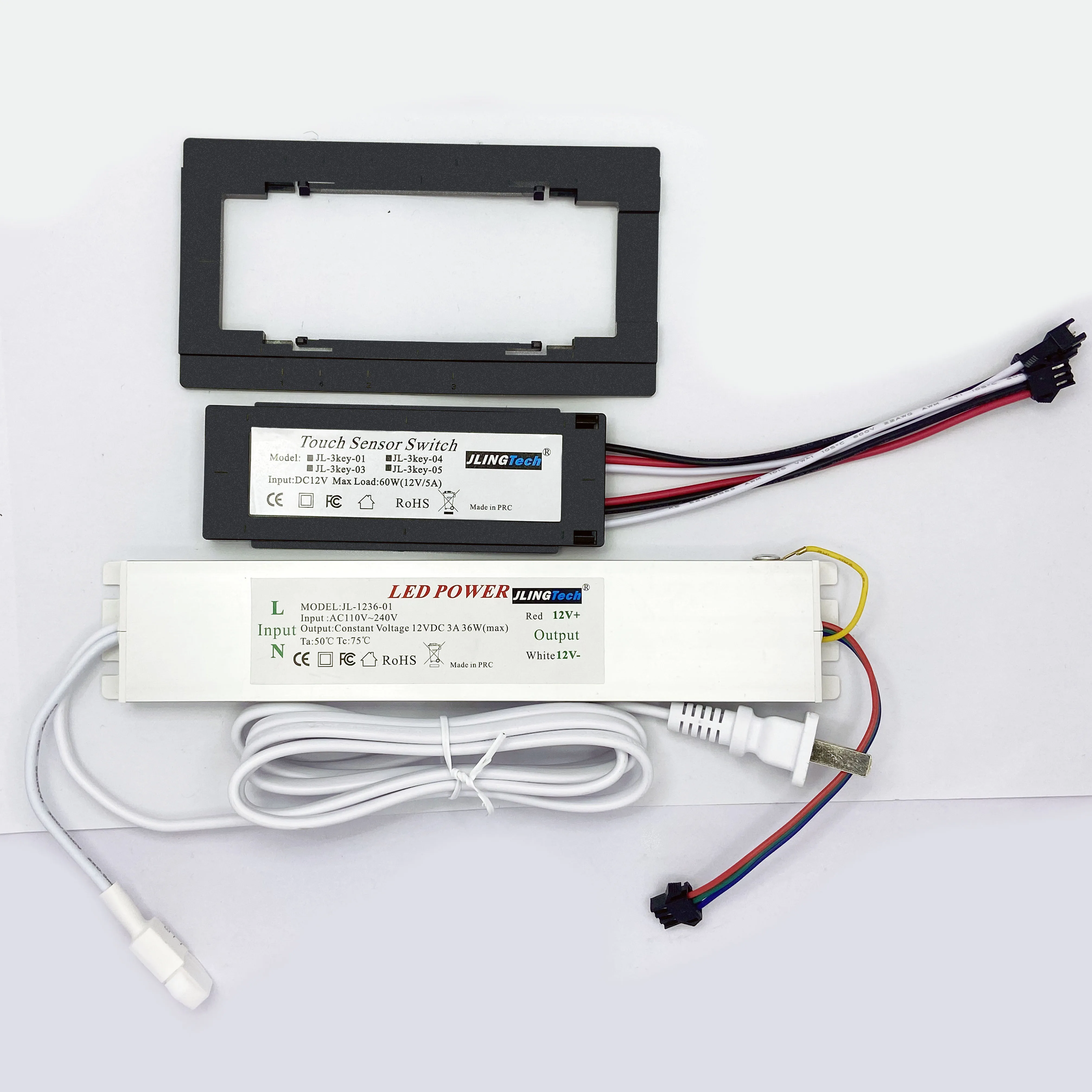 Bathroom smart mirror accessories touch switch dmx controller stage lighting mi light casambi led rgb controller